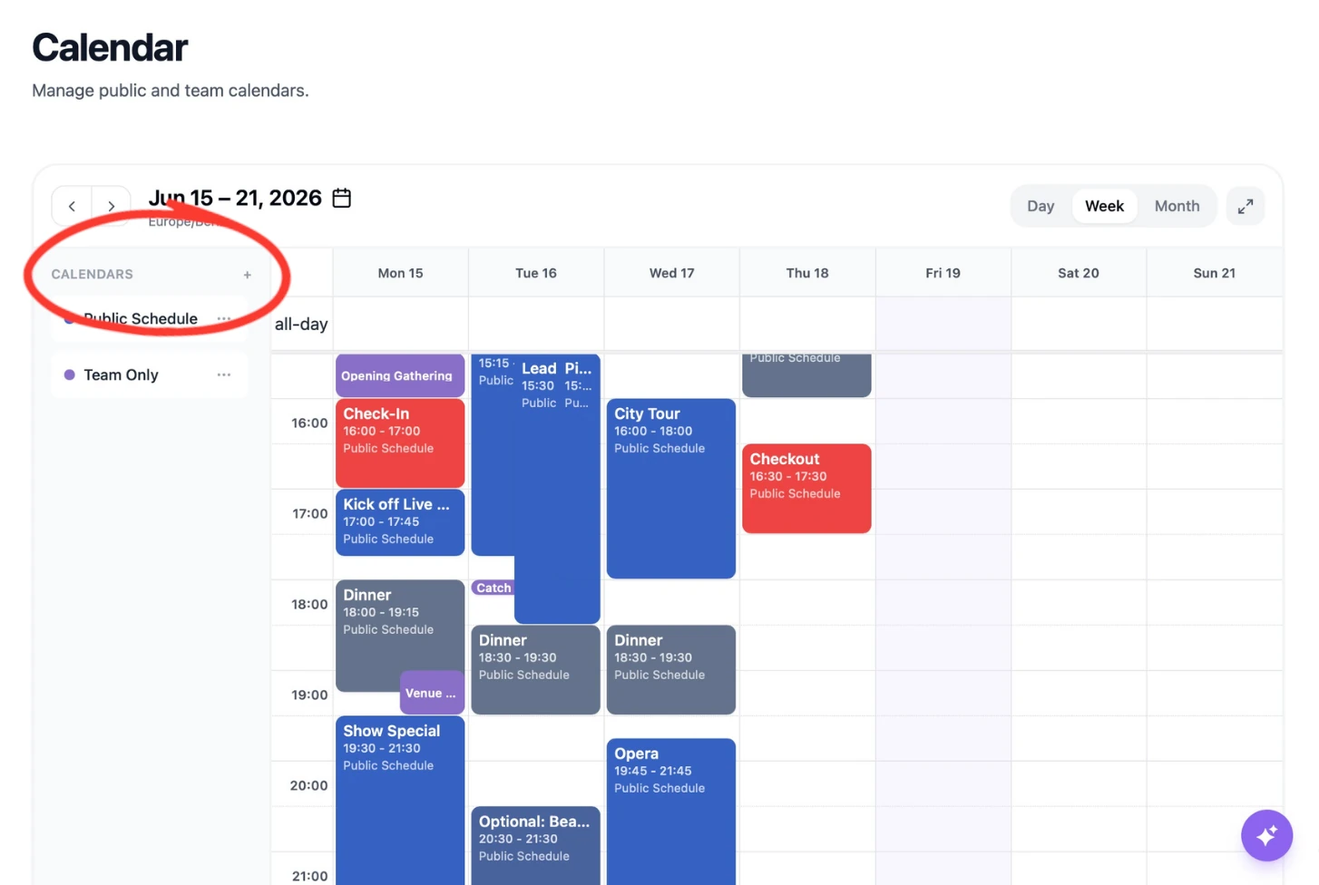 Calendar